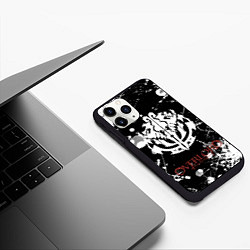 Чехол iPhone 11 Pro матовый OVERLORD, цвет: 3D-черный — фото 2
