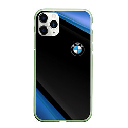 Чехол iPhone 11 Pro матовый BMW, цвет: 3D-салатовый