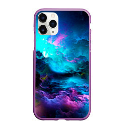 Чехол iPhone 11 Pro матовый Fantasy, цвет: 3D-фиолетовый
