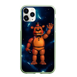 Чехол iPhone 11 Pro матовый Five Nights At Freddys, цвет: 3D-салатовый