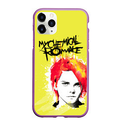 Чехол iPhone 11 Pro матовый My Chemical Romance, цвет: 3D-фиолетовый