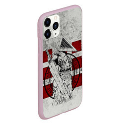 Чехол iPhone 11 Pro матовый SILENT HILL, цвет: 3D-розовый — фото 2
