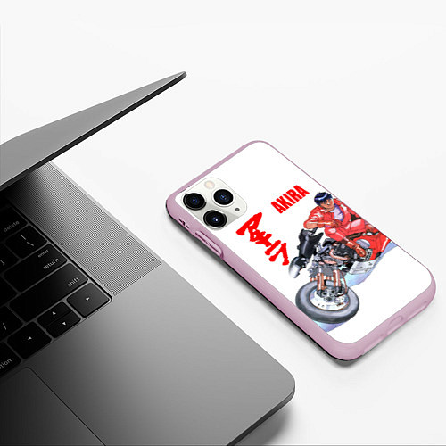 Чехол iPhone 11 Pro матовый AKIRA / 3D-Розовый – фото 3