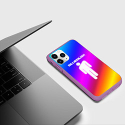Чехол iPhone 11 Pro матовый BILLIE ELLISH 2020, цвет: 3D-фиолетовый — фото 2
