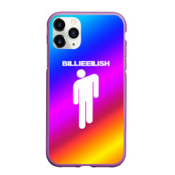 Чехол iPhone 11 Pro матовый BILLIE ELLISH 2020, цвет: 3D-фиолетовый