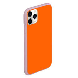 Чехол iPhone 11 Pro матовый Цвет апельсиновая корка, цвет: 3D-розовый — фото 2