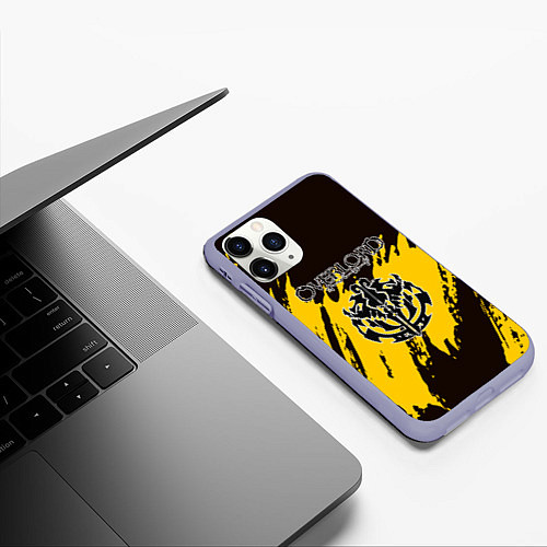 Чехол iPhone 11 Pro матовый Overlord / 3D-Светло-сиреневый – фото 3
