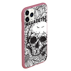 Чехол iPhone 11 Pro матовый Megadeth, цвет: 3D-малиновый — фото 2