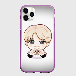 Чехол iPhone 11 Pro матовый BTS