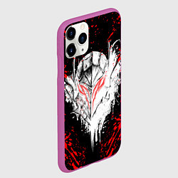 Чехол iPhone 11 Pro матовый BERSERK, цвет: 3D-фиолетовый — фото 2