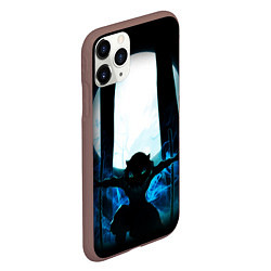 Чехол iPhone 11 Pro матовый KIMETSU NO YAIBA, цвет: 3D-коричневый — фото 2