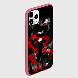Чехол iPhone 11 Pro матовый TOKYO GHOUL, цвет: 3D-малиновый — фото 2