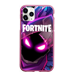 Чехол iPhone 11 Pro матовый FORTNITE, цвет: 3D-малиновый