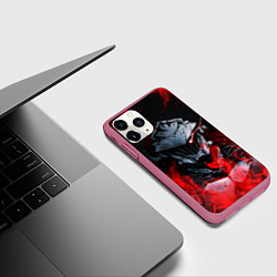 Чехол iPhone 11 Pro матовый УБИЙЦА ГОБЛИНОВ, цвет: 3D-малиновый — фото 2