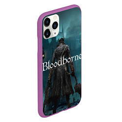 Чехол iPhone 11 Pro матовый Bloodborne, цвет: 3D-фиолетовый — фото 2