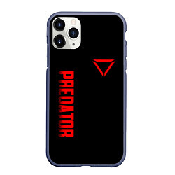 Чехол iPhone 11 Pro матовый PREDATOR