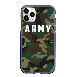 Чехол iPhone 11 Pro матовый ARMY, цвет: 3D-серый