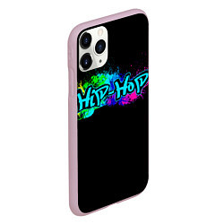 Чехол iPhone 11 Pro матовый Hip-Hop, цвет: 3D-розовый — фото 2