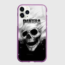 Чехол iPhone 11 Pro матовый Pantera, цвет: 3D-фиолетовый