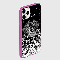 Чехол iPhone 11 Pro матовый QUEEN, цвет: 3D-фиолетовый — фото 2