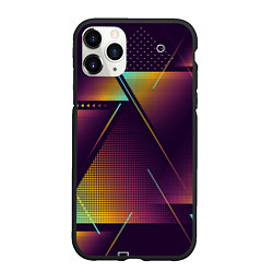 Чехол iPhone 11 Pro матовый RARE, цвет: 3D-черный