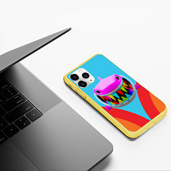 Чехол iPhone 11 Pro матовый 6IX9INE, цвет: 3D-желтый — фото 2