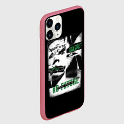 Чехол iPhone 11 Pro матовый Sex Pistols, цвет: 3D-малиновый — фото 2