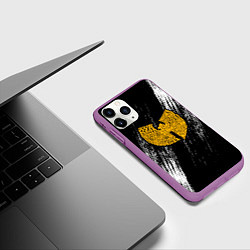 Чехол iPhone 11 Pro матовый Wu-Tang Clan, цвет: 3D-фиолетовый — фото 2