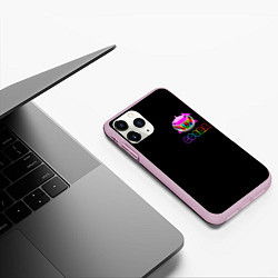 Чехол iPhone 11 Pro матовый GOOBA - 6ix9ine, цвет: 3D-розовый — фото 2