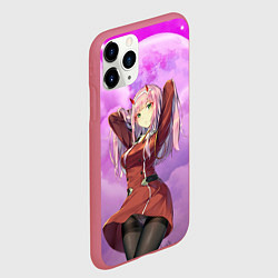 Чехол iPhone 11 Pro матовый Darling, цвет: 3D-малиновый — фото 2
