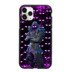 Чехол iPhone 11 Pro матовый Fortnite Raven, цвет: 3D-черный