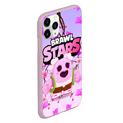 Чехол iPhone 11 Pro матовый Sakura Spike Brawl Stars, цвет: 3D-розовый — фото 2