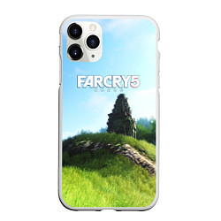 Чехол iPhone 11 Pro матовый FARCRY5, цвет: 3D-белый