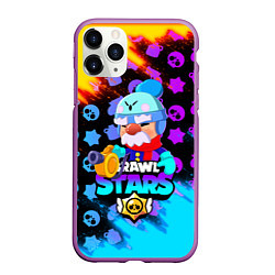 Чехол iPhone 11 Pro матовый BRAWL STARS GALE