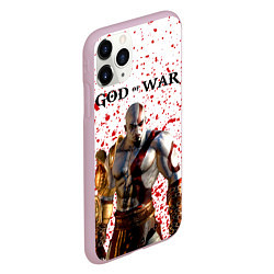 Чехол iPhone 11 Pro матовый GOD OF WAR, цвет: 3D-розовый — фото 2