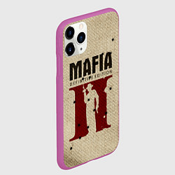 Чехол iPhone 11 Pro матовый Mafia 2, цвет: 3D-фиолетовый — фото 2
