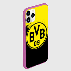 Чехол iPhone 11 Pro матовый BORUSSIA, цвет: 3D-фиолетовый — фото 2