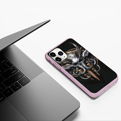 Чехол iPhone 11 Pro матовый Baldurs gate 3, цвет: 3D-розовый — фото 2