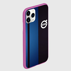 Чехол iPhone 11 Pro матовый VOLVO, цвет: 3D-фиолетовый — фото 2