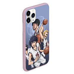 Чехол iPhone 11 Pro матовый Команда мечты, цвет: 3D-розовый — фото 2