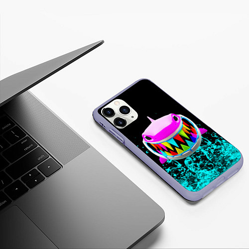 Чехол iPhone 11 Pro матовый 6IX9INE / 3D-Светло-сиреневый – фото 3