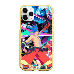 Чехол iPhone 11 Pro матовый PROMARE, цвет: 3D-желтый