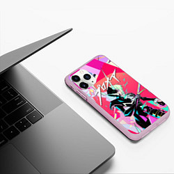 Чехол iPhone 11 Pro матовый PROMARE, цвет: 3D-розовый — фото 2