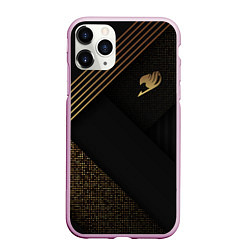 Чехол iPhone 11 Pro матовый Fairy Tail, цвет: 3D-розовый