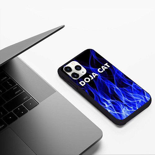 Чехол iPhone 11 Pro матовый DOJA CAT / 3D-Черный – фото 3