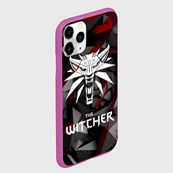 Чехол iPhone 11 Pro матовый The Witcher, цвет: 3D-фиолетовый — фото 2