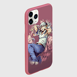 Чехол iPhone 11 Pro матовый JoJo, цвет: 3D-малиновый — фото 2