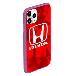 Чехол iPhone 11 Pro матовый HONDA, цвет: 3D-фиолетовый — фото 2