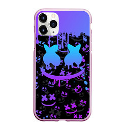 Чехол iPhone 11 Pro матовый MARSHMELLO, цвет: 3D-розовый