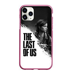 Чехол iPhone 11 Pro матовый THE LAST OF US 2, цвет: 3D-малиновый